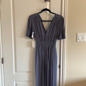 Illana jumpsuit xs granite blue